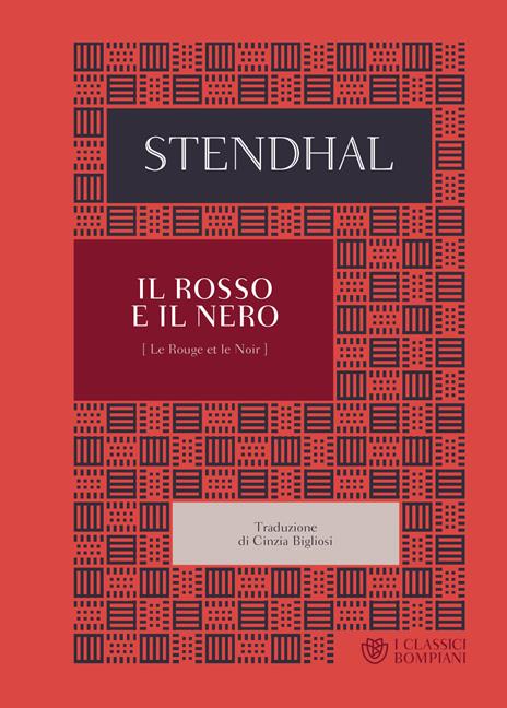 Il rosso e il nero - Stendhal - copertina