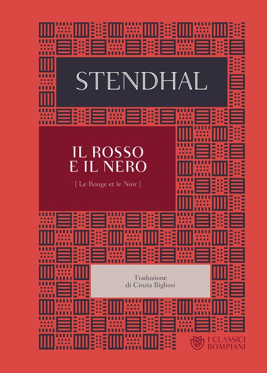 Il rosso e il nero - Stendhal - copertina