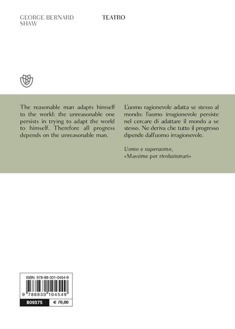 Teatro. Testo inglese a fronte - George Bernard Shaw - 2