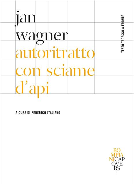 Autoritratto con sciame d'api. Testo tedesco a fronte - Jan Wagner - copertina
