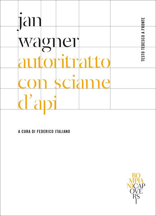 Autoritratto con sciame d'api. Testo tedesco a fronte - Jan Wagner - copertina