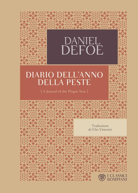 Diario dell'anno della peste - Daniel Defoe - copertina