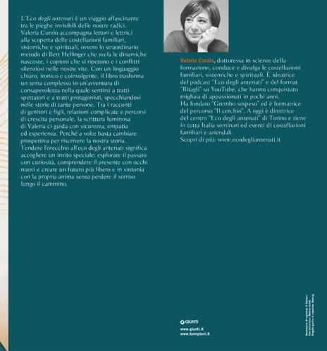 L'eco degli antenati. Guarire il passato, comprendere il presente, creare il futuro con le costellazioni familiari - Valeria Curzio - 2