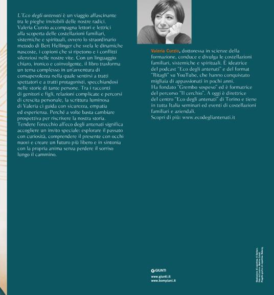 L'eco degli antenati. Guarire il passato, comprendere il presente, creare il futuro con le costellazioni familiari - Valeria Curzio - 2