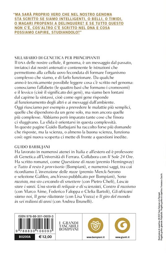 Sillabario di genetica per principianti - Guido Barbujani - 2