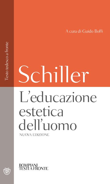 L'educazione estetica dell'uomo. Testo tedesco a fronte - Friedrich Schiller - copertina