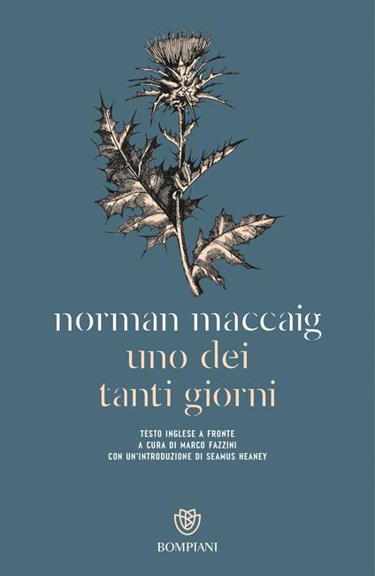 Uno dei tanti giorni - Norman MacCaig - copertina