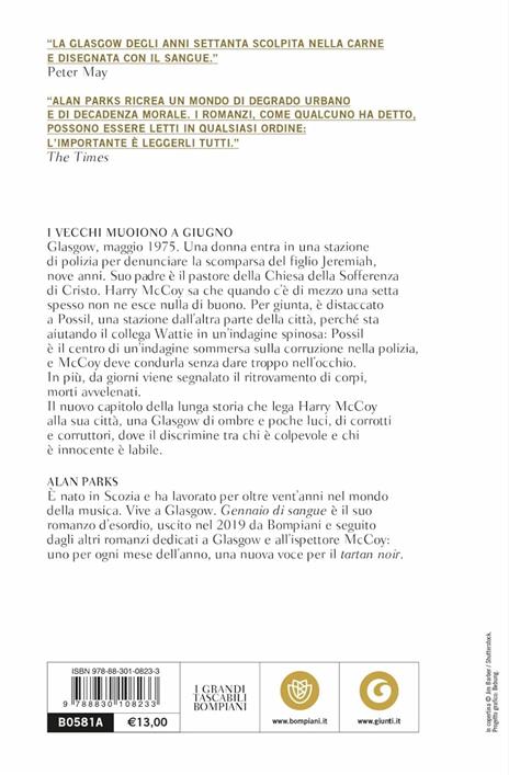 I vecchi muoiono a giugno - Alan Parks - 2