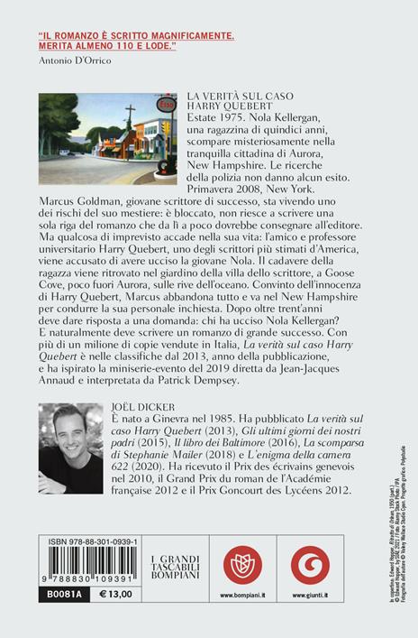 La verità sul caso Harry Quebert - Joël Dicker - 2