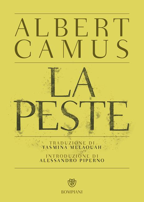 La peste - Albert Camus - copertina