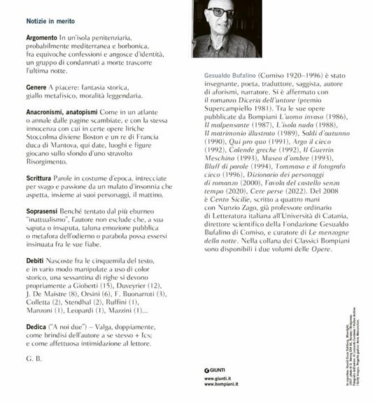 Le menzogne della notte - Gesualdo Bufalino - 2