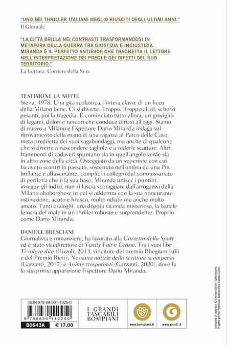 Testimone la notte - Daniele Bresciani - 2