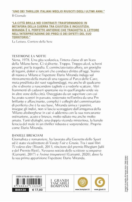 Testimone la notte - Daniele Bresciani - 2