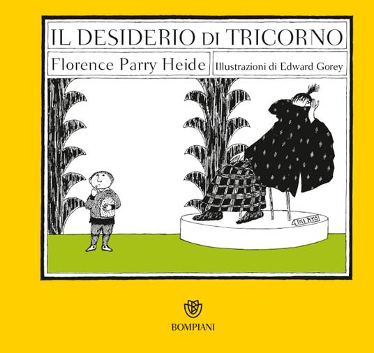 Il desiderio di Tricorno - Florence Parry Heide - copertina