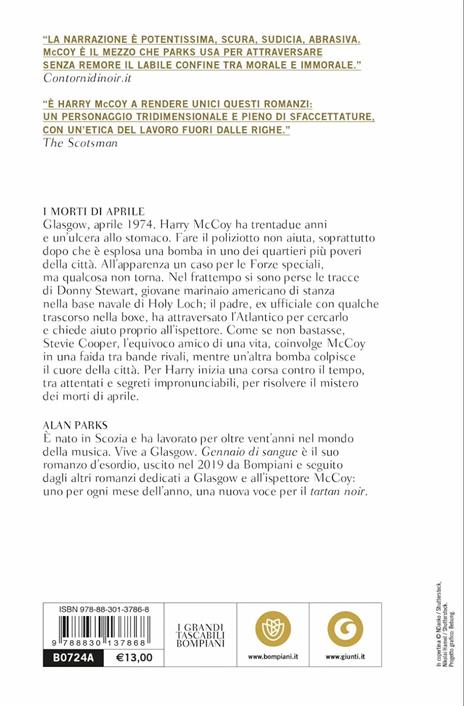 I morti di aprile - Alan Parks - 2