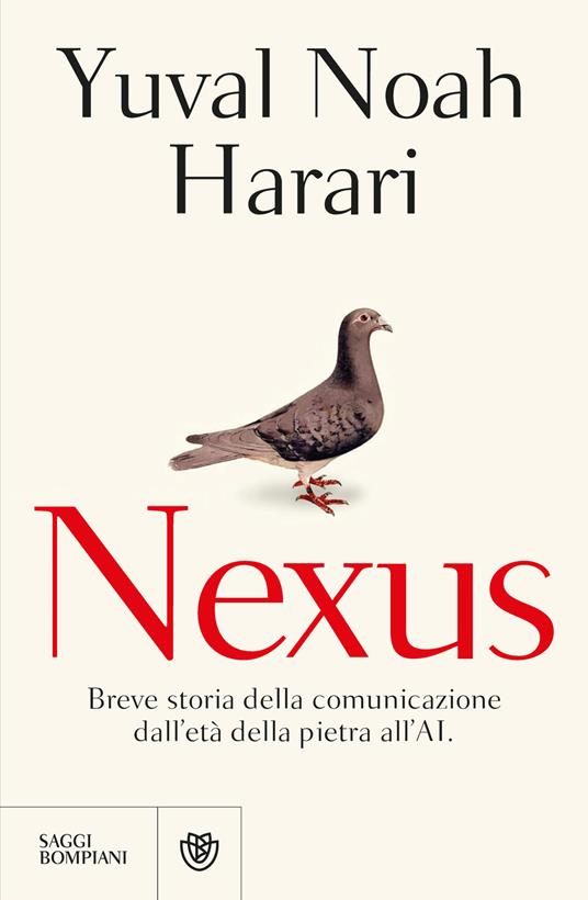 Nexus. Breve storia della comunicazione dall'età della pietra all'AI - Yuval Noah Harari - copertina