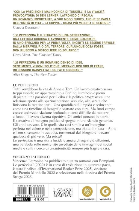 Le perfezioni - Vincenzo Latronico - 2