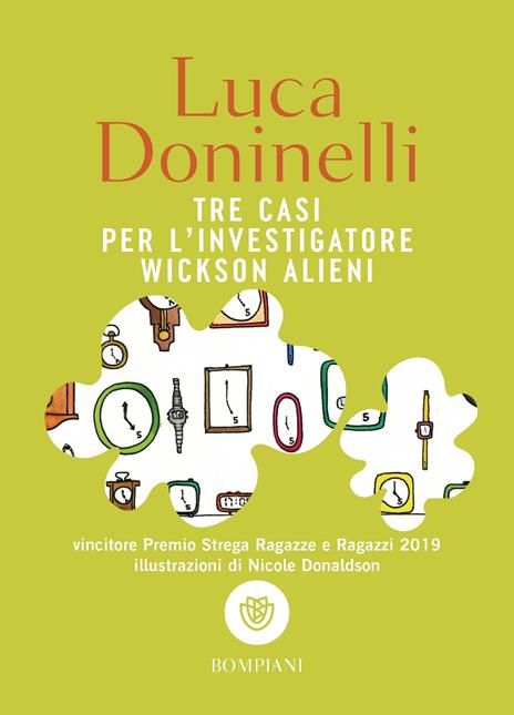 Tre casi per l'investigatore Wickson Alieni - Luca Doninelli - copertina