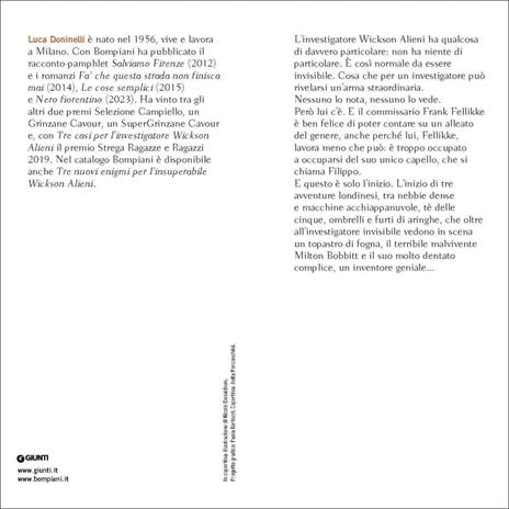 Tre casi per l'investigatore Wickson Alieni - Luca Doninelli - 2