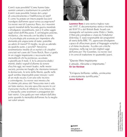 La mente nazi. 12 moniti dalla storia - Laurence Rees - 2