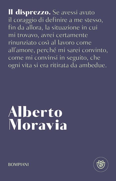 Il disprezzo - Alberto Moravia - copertina
