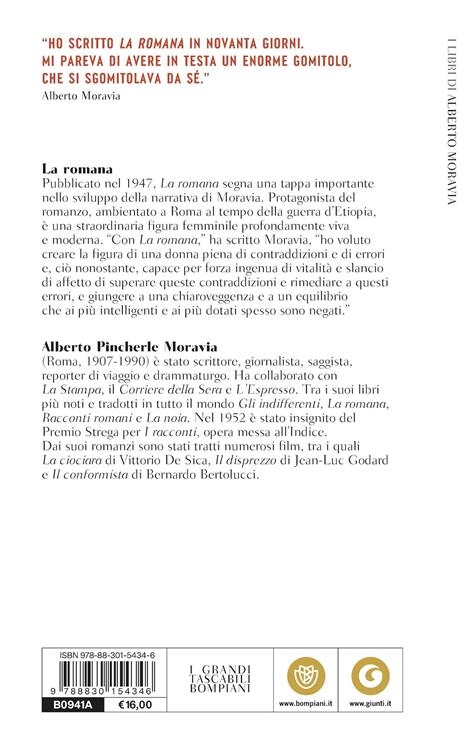 La romana - Alberto Moravia - 2