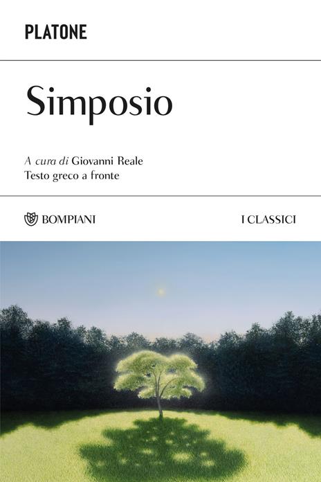 Simposio. Testo greco a fronte - Platone - copertina
