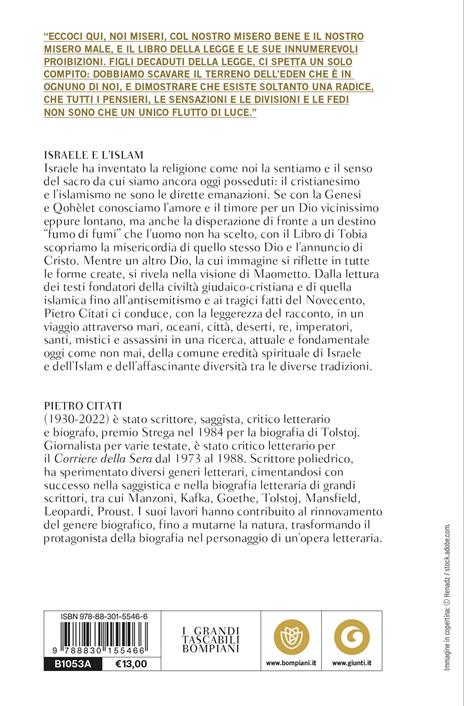 Israele e l'Islam - Pietro Citati - 2