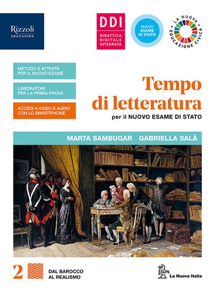  Tempo di letteratura per il nuovo esame di Stato. Per le Scuole superiori. Con e-book. Con espansione online. Vol. 2