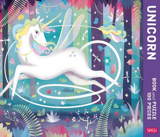 The Unicorn. Puzzle 100 piece. Ediz. a colori. Con puzzle - Irena Trevisan,Nadia Fabris - copertina