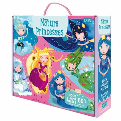 Nature princesses. Ediz. a colori. Con puzzle - Matteo Gaule - copertina