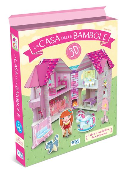 La casa delle bambole 3D. Ediz. a colori - Nadia Fabris - copertina