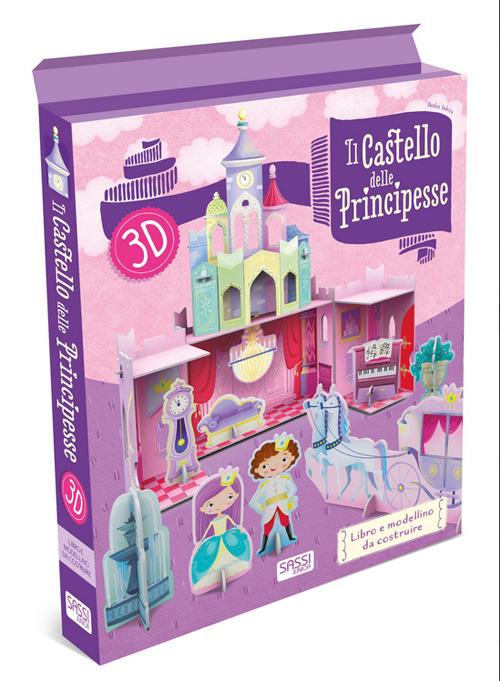 Il castello delle principesse 3D. Ediz. a colori. Con gadget - Nadia Fabris,Irena Trevisan - copertina