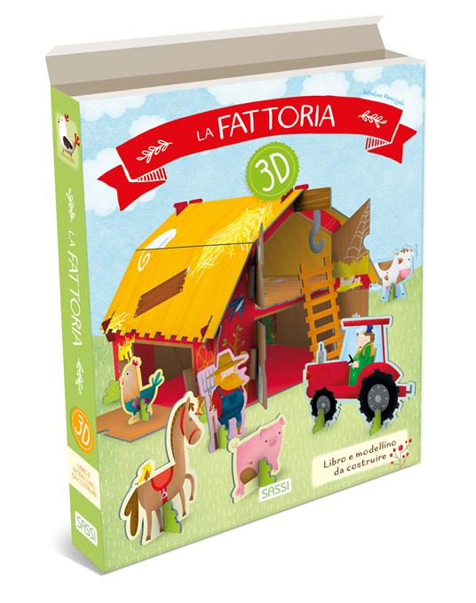 La fattoria 3D. Ediz. a colori - Valentina Manuzzato - copertina