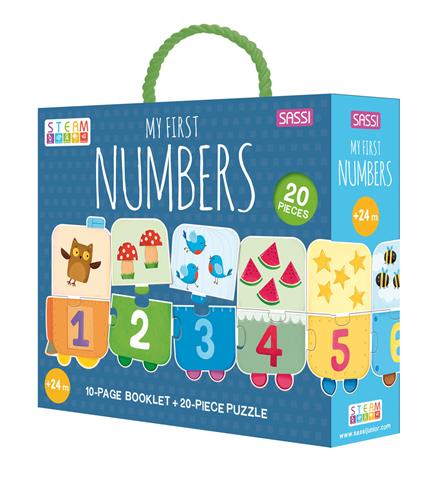 My First Numbers. Ediz. a colori. Con puzzle - Matteo Gaule - copertina