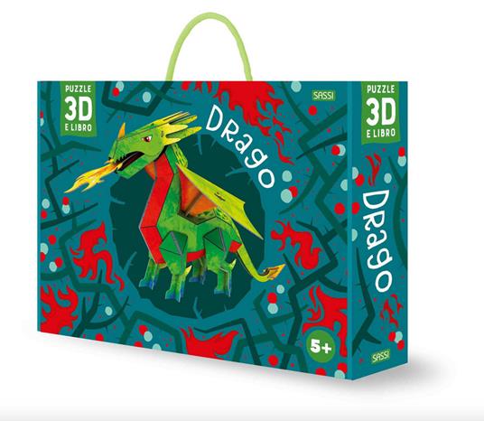 Drago 3D. Ediz. a colori. Con Giocattolo - Giulia Pesavento,Nadia Fabris,Francesco Legimi - copertina