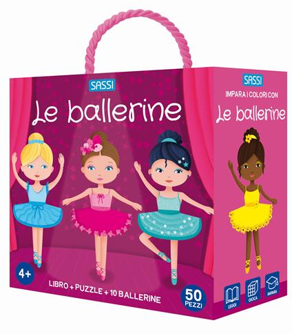 Le ballerine. Q-box. Ediz. a colori. Con puzzle - Giulia Pesavento,Matteo Gaule - copertina