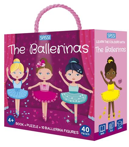 Ballerinas. Q-box. Ediz. a colori. Con puzzle - Giulia Pesavento,Matteo Gaule - copertina