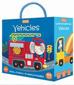 Vehicles. Q-box. Ediz. a colori. Con puzzle