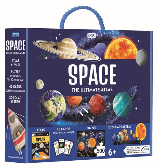 Space. The ultimate atlas. Ediz. a colori. Con puzzle - copertina