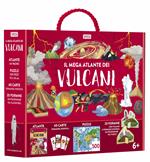 Il mega atlante dei vulcani. Ediz. a colori. Con 20 formine. Con puzzle. Con 40 Carte