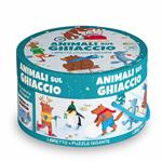 Animali sul ghiaccio. Ediz. a colori. Con puzzle