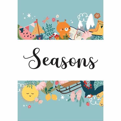Seasons. My first cards. Ediz. a colori. Con 30 Carte - Valentina Bonaguro - 2