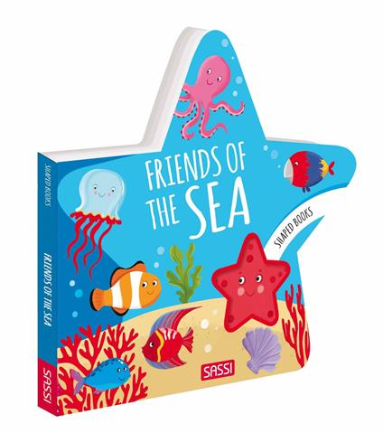 Friends of the sea. Shaped books. Ediz. a colori - Roberta Marcolin - copertina