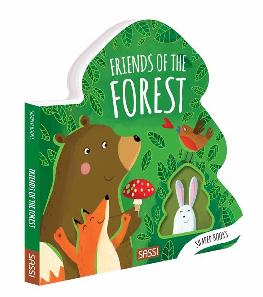 Friends of the forest. Shaped books. Ediz. a colori - Roberta Marcolin - copertina