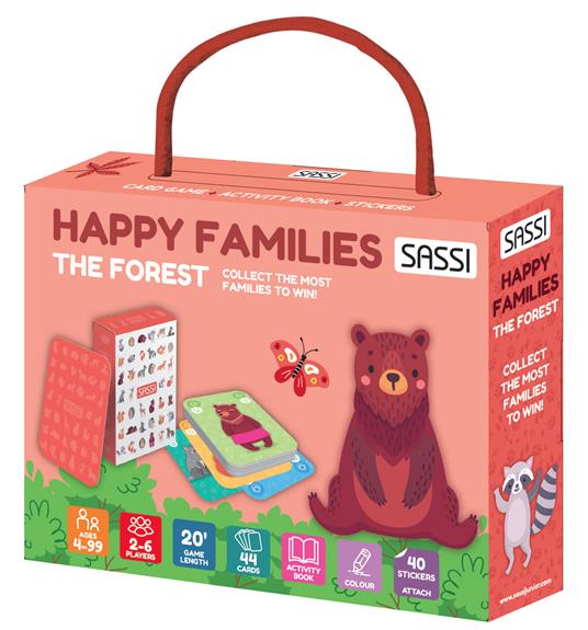 Card Games. Happy Families. The Forest