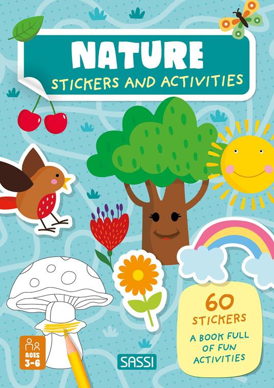 Nature. Stickers and activities. Ediz. a colori - Roberta Marcolin,Matteo Gaule - copertina