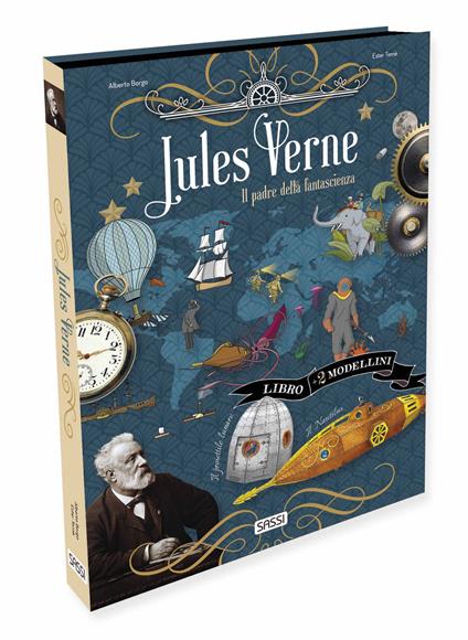 Jules Verne. Il padre della fantascienza. Scienziati e inventori - Ester Tomè - copertina