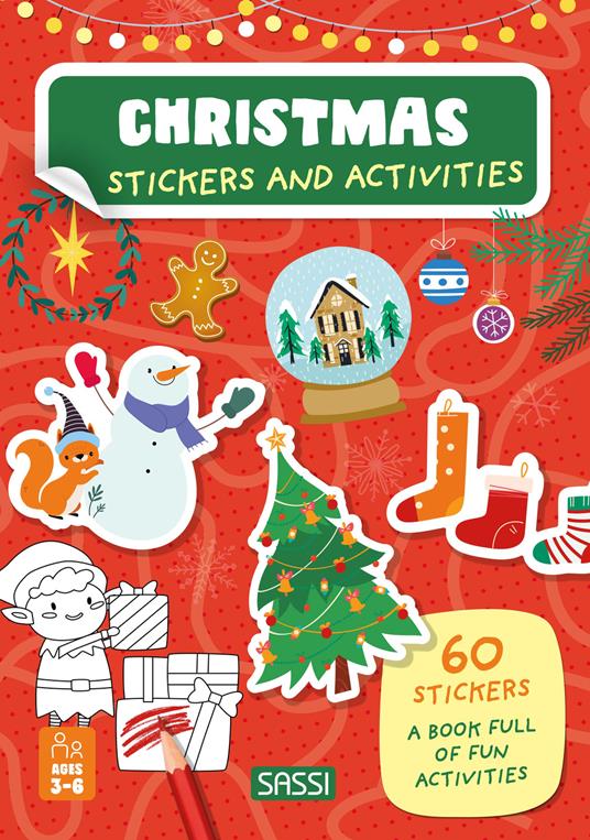 Christmas. Stickers and activities. Ediz. a colori - Maria Sara Mabilia - copertina