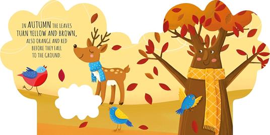 The seasons. Shaped books. Ediz. a colori - Roberta Marcolin - 2